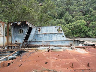 wreck of hmas Parramatta