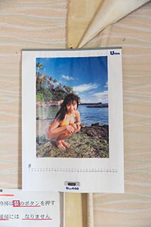 Eriko Sato Calendar in abandoned love hotel Crown